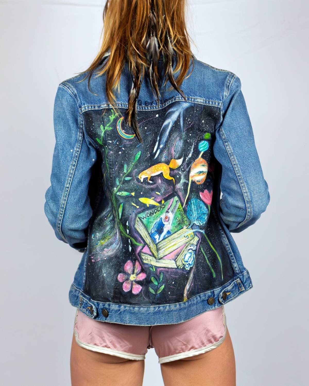 Coco Art Hand Painted Jacket